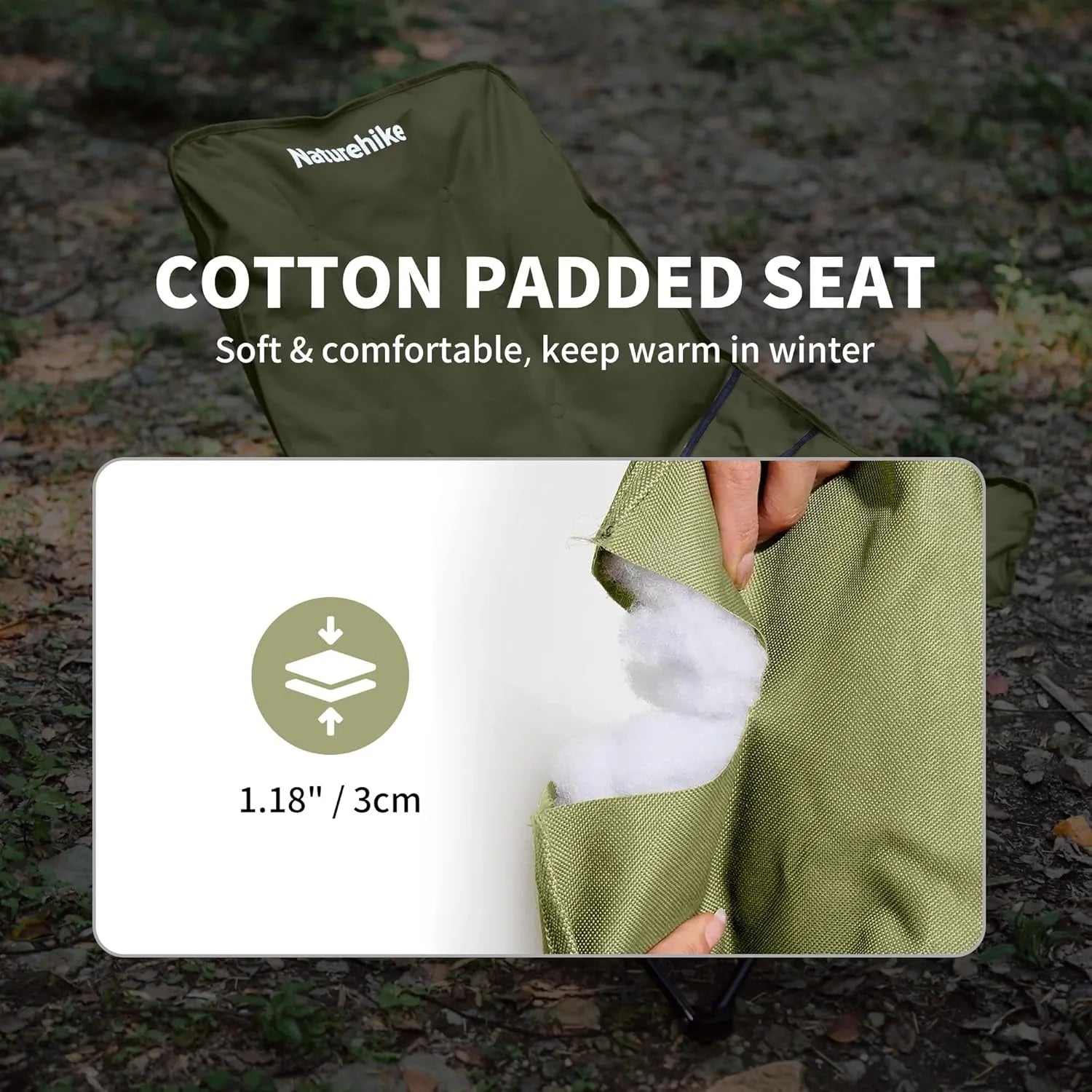 High Back Moon Chair Camping