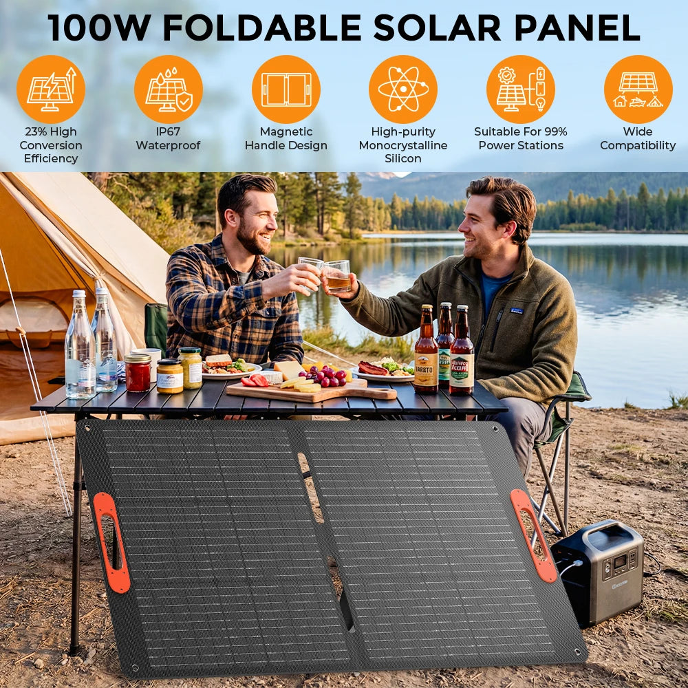 300W/200W/100W Flexible Solar Panel