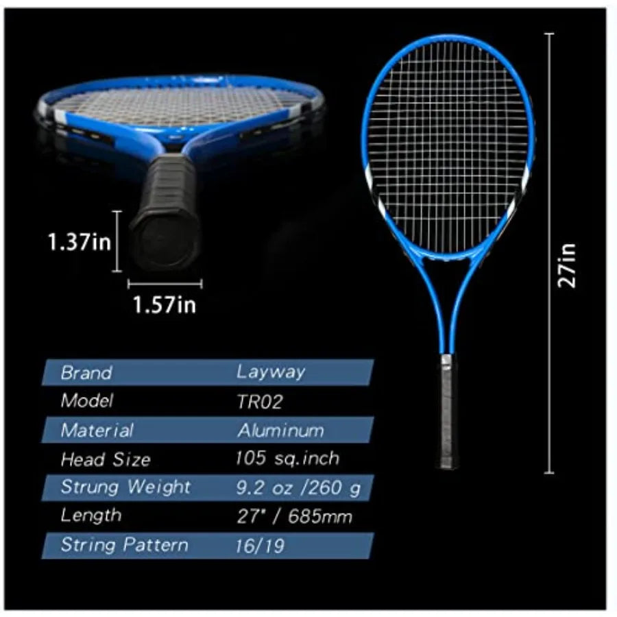 Tennis Rackets 2 Players Recreational
