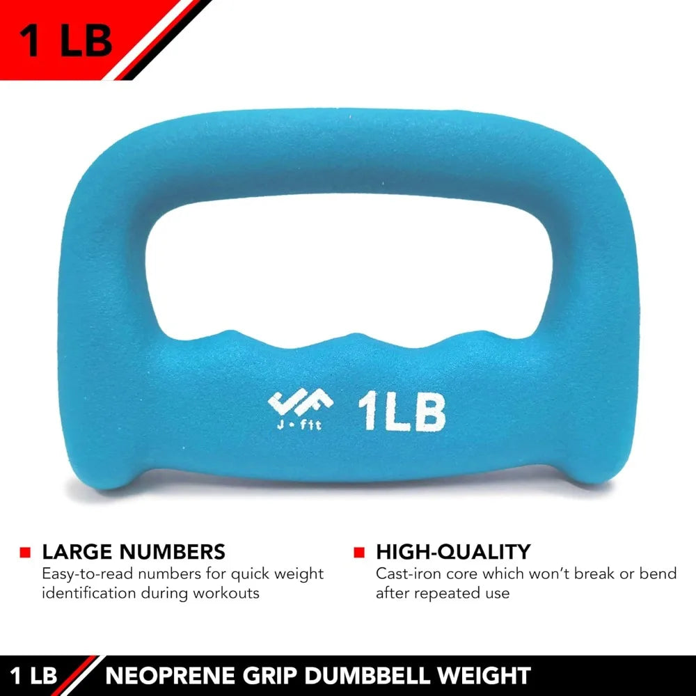 Neoprene Coated Hexagon Dumbbell