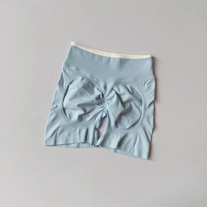 Women's High Waist Seamless Yoga Shorts