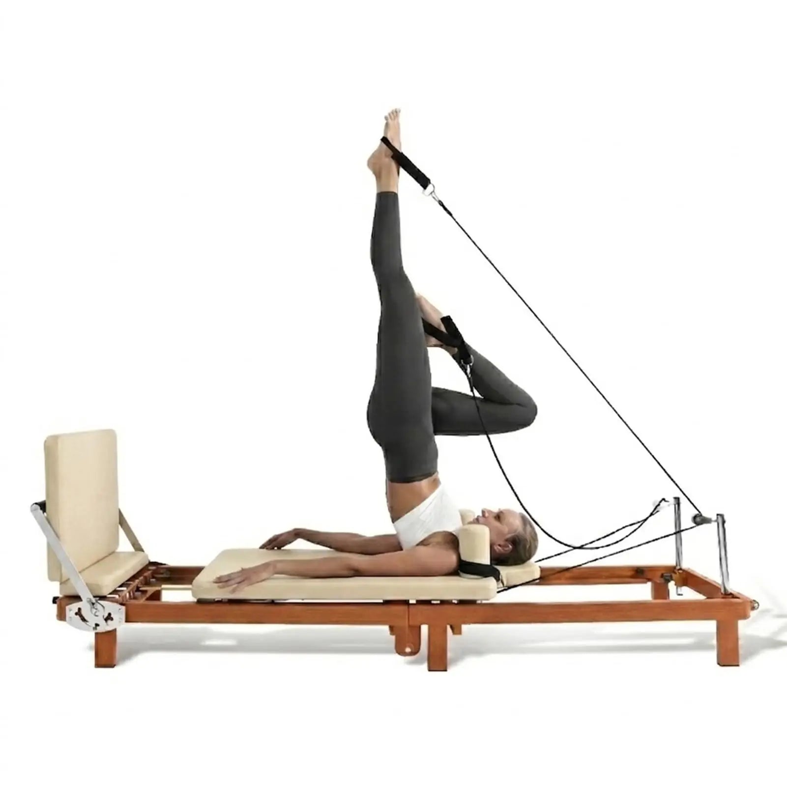 Foldable Pilates Reformer & Square Box Set