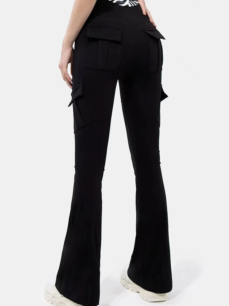 High Waisted Skinny Pants Solid Color