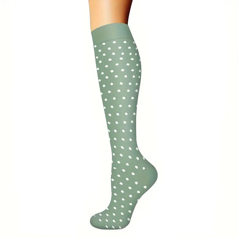 6 Pairs Compression Socks Women