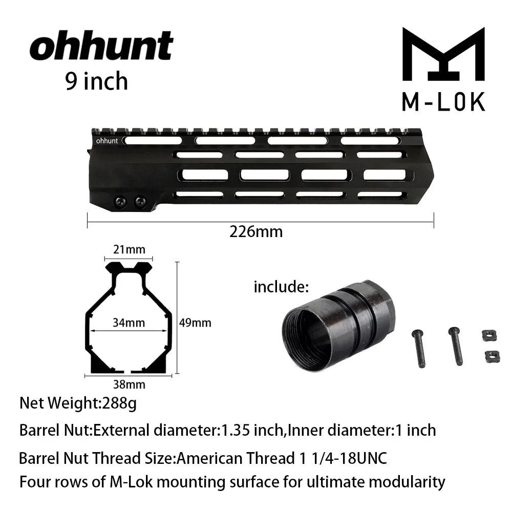 AR15 Free Float M-LOK Handguard