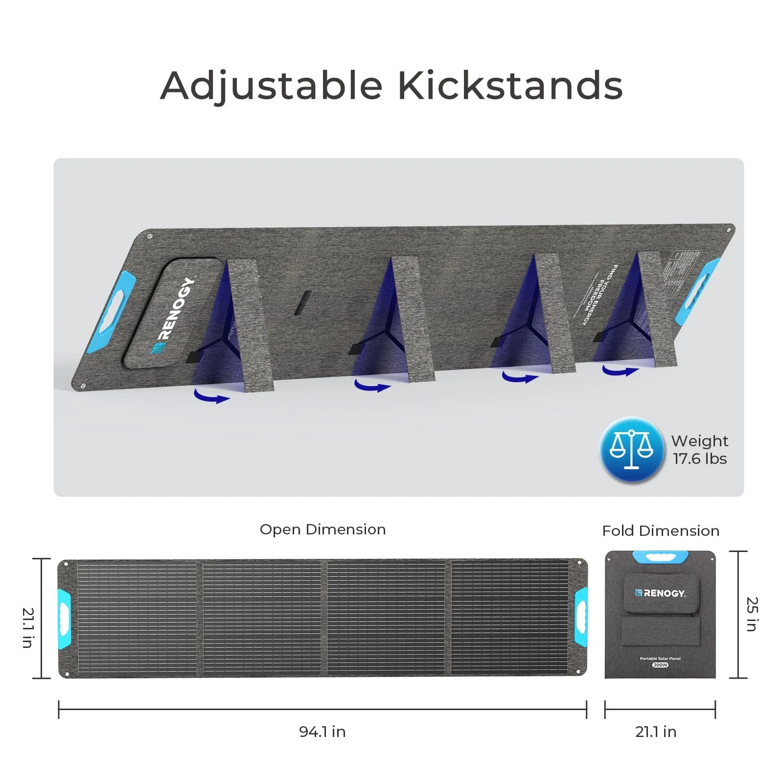 200W Portable Solar Panel