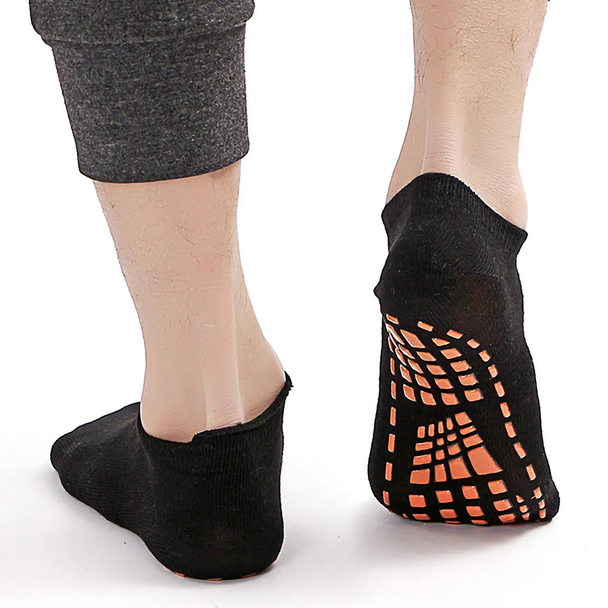 1/4 Pairs Unisex Silicone Non Slip Socks