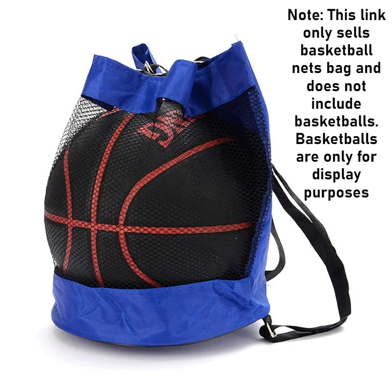 Elastic Waterproof Basketball Shoulder Net Bag