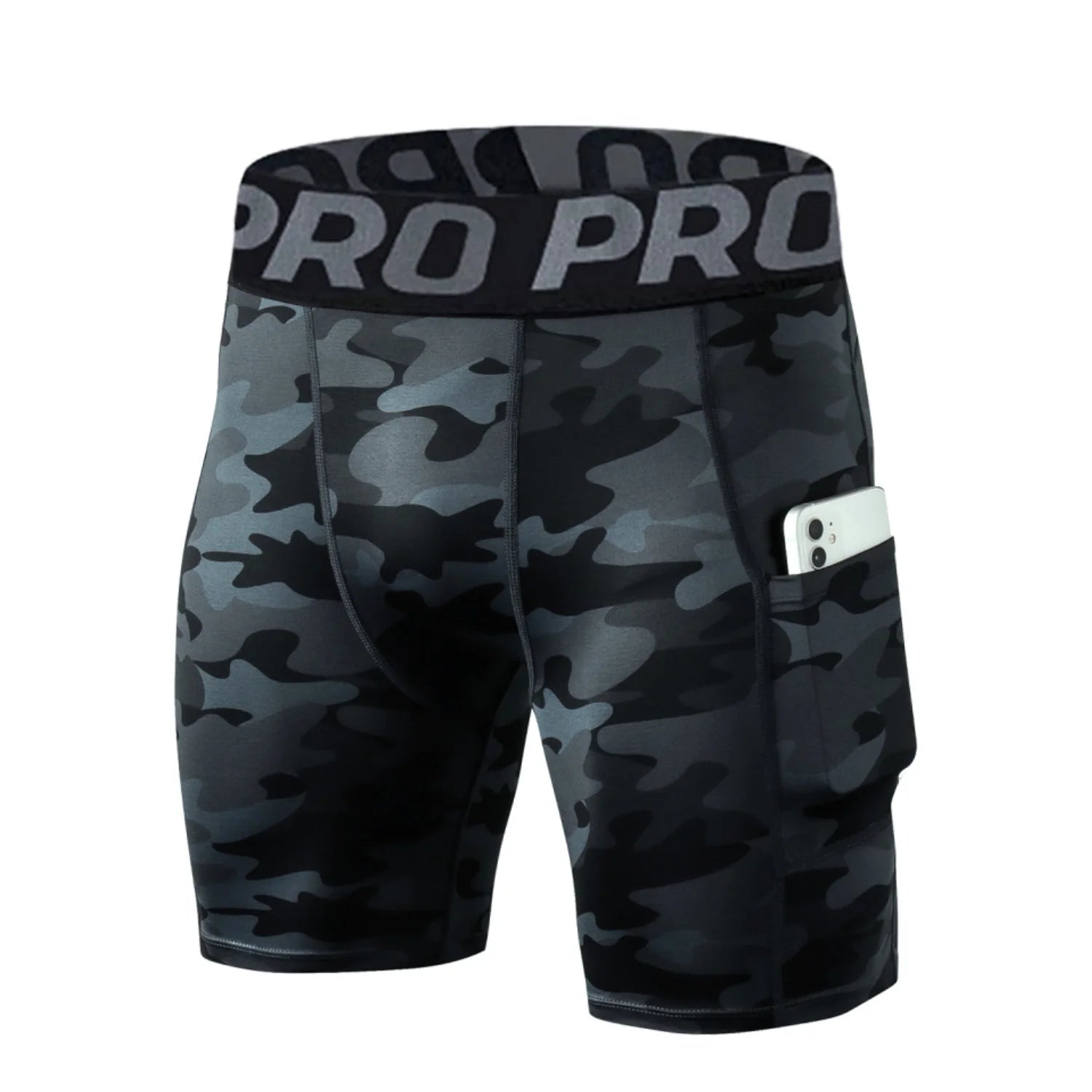Men's Compression Shorts with Pocket