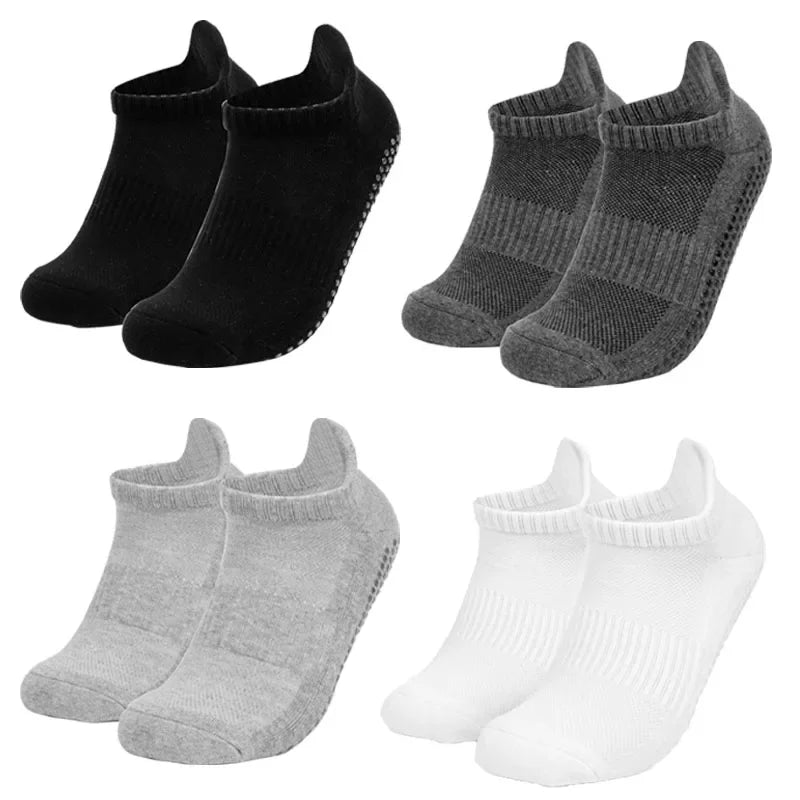 Women Men Sport Non Slip Ankle Socks