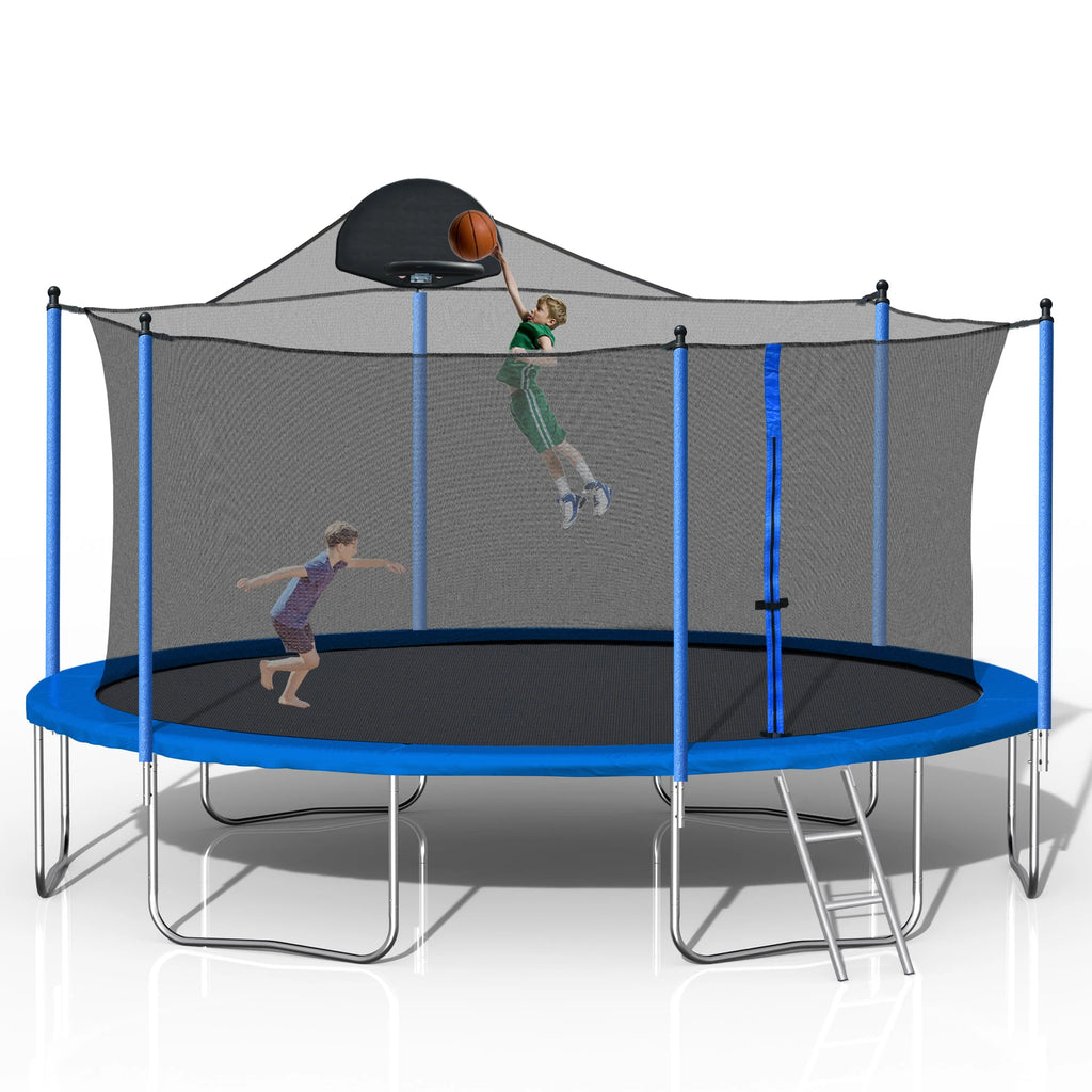 Large 14FT TRAMPOLINE WITH BOARD