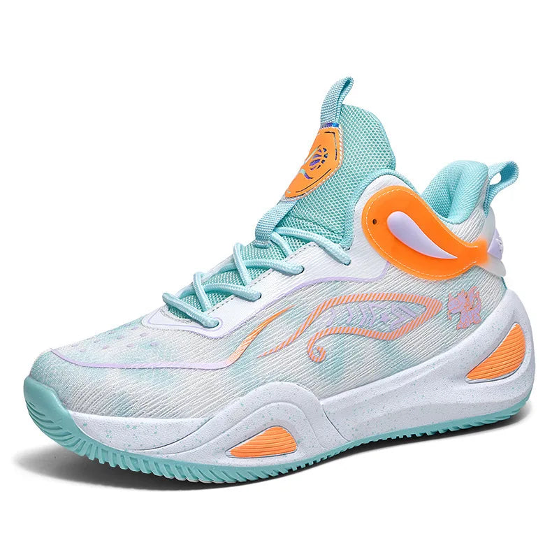 New Arrival Graffiti Basketball Shoes