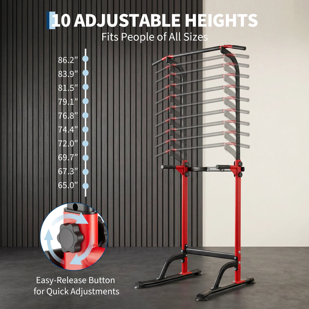 Heavy Duty Pull Up Dip Station