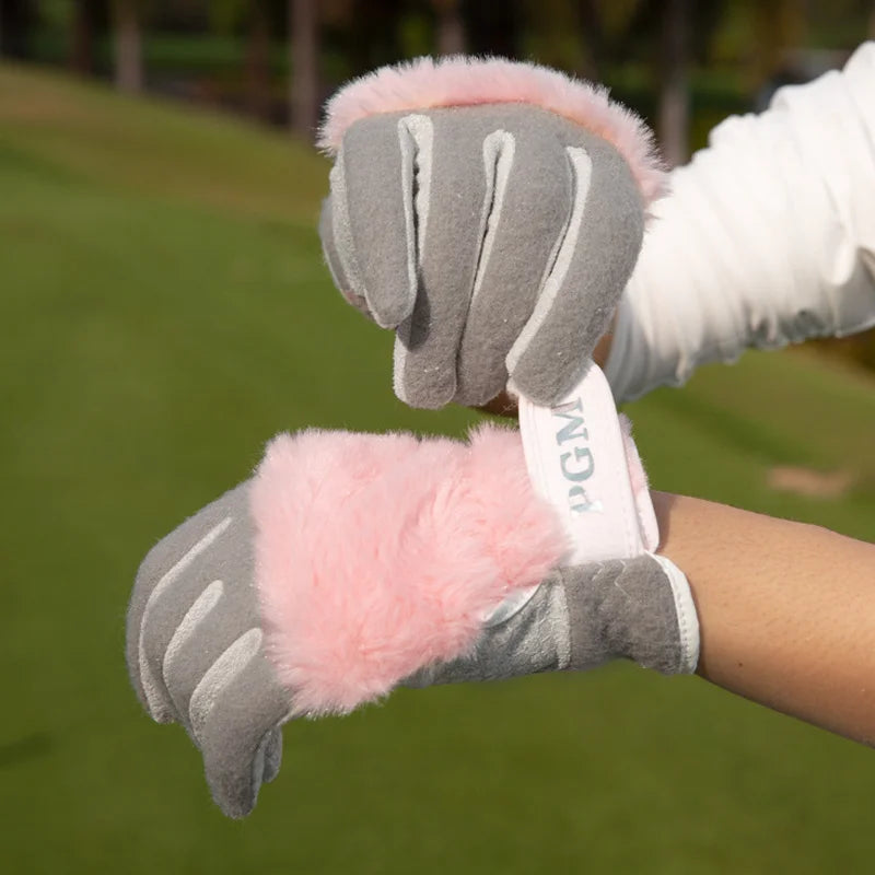 Golf Gloves Imitation Rabbit Fu