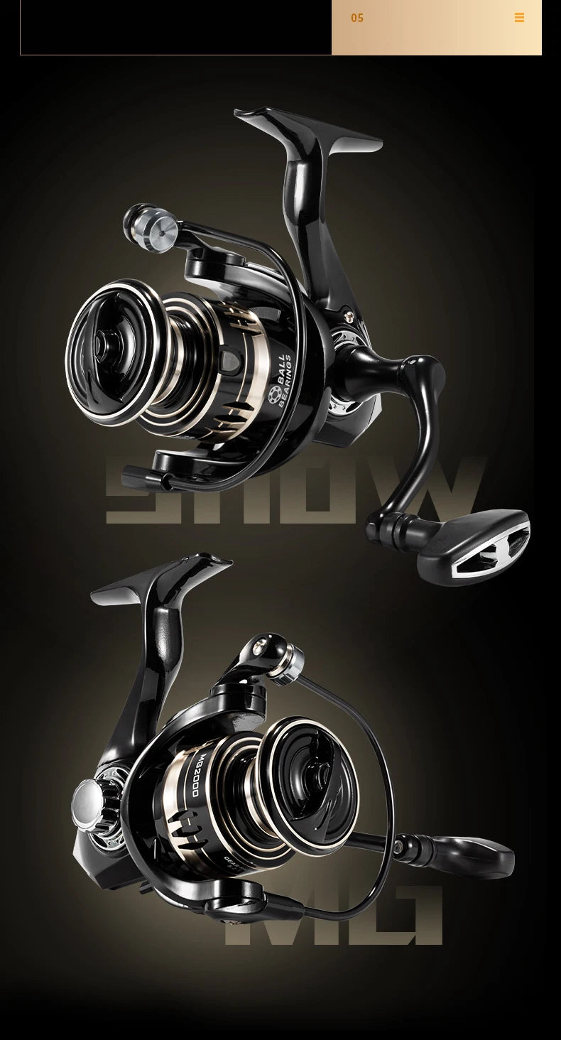 Spinning Reels Ultralight Metal