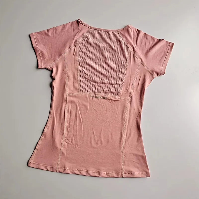 Women's  Fitness Short Sleeved Shirt