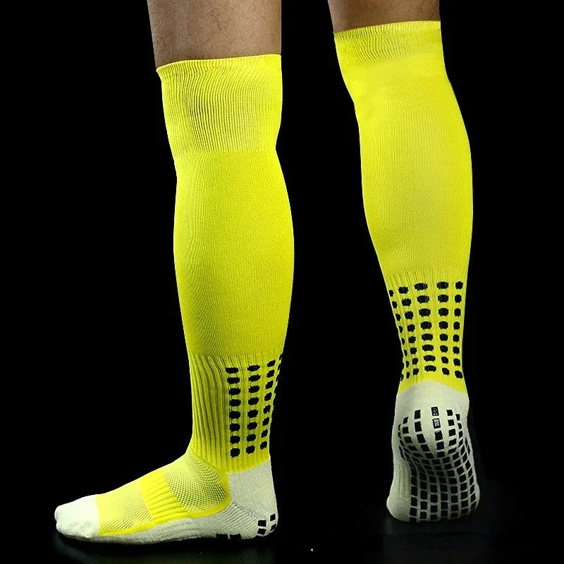 Long Football Socks Silicone Suction Cup Grip