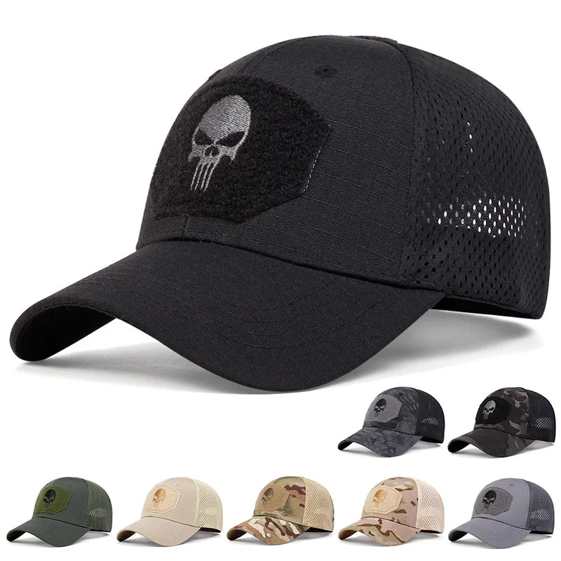 Mesh Hunting Skull Tactical Hat