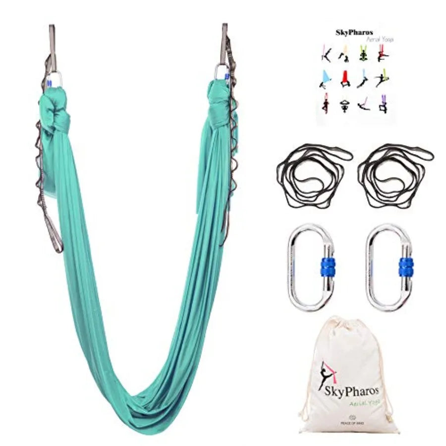5.5 Yards Aerial Silks Yoga Swing Set