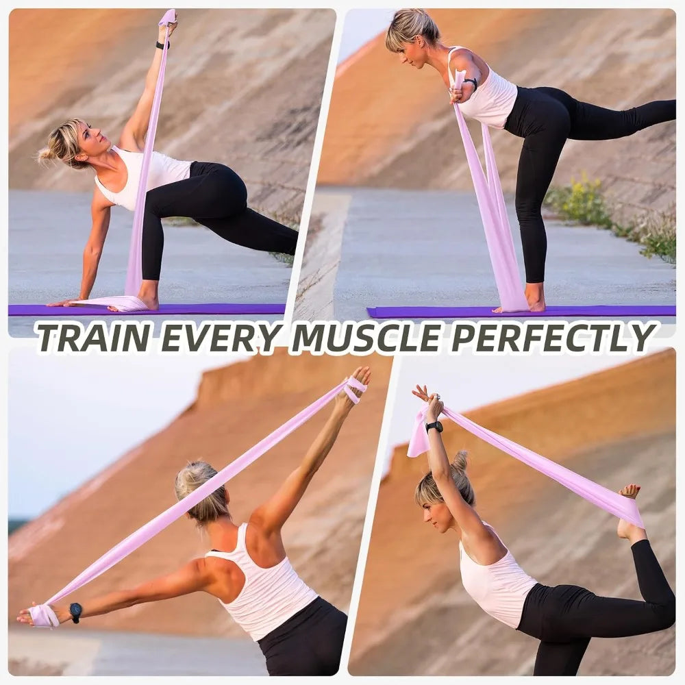 Stretch Bands Set for Exercise Resistance Bands
