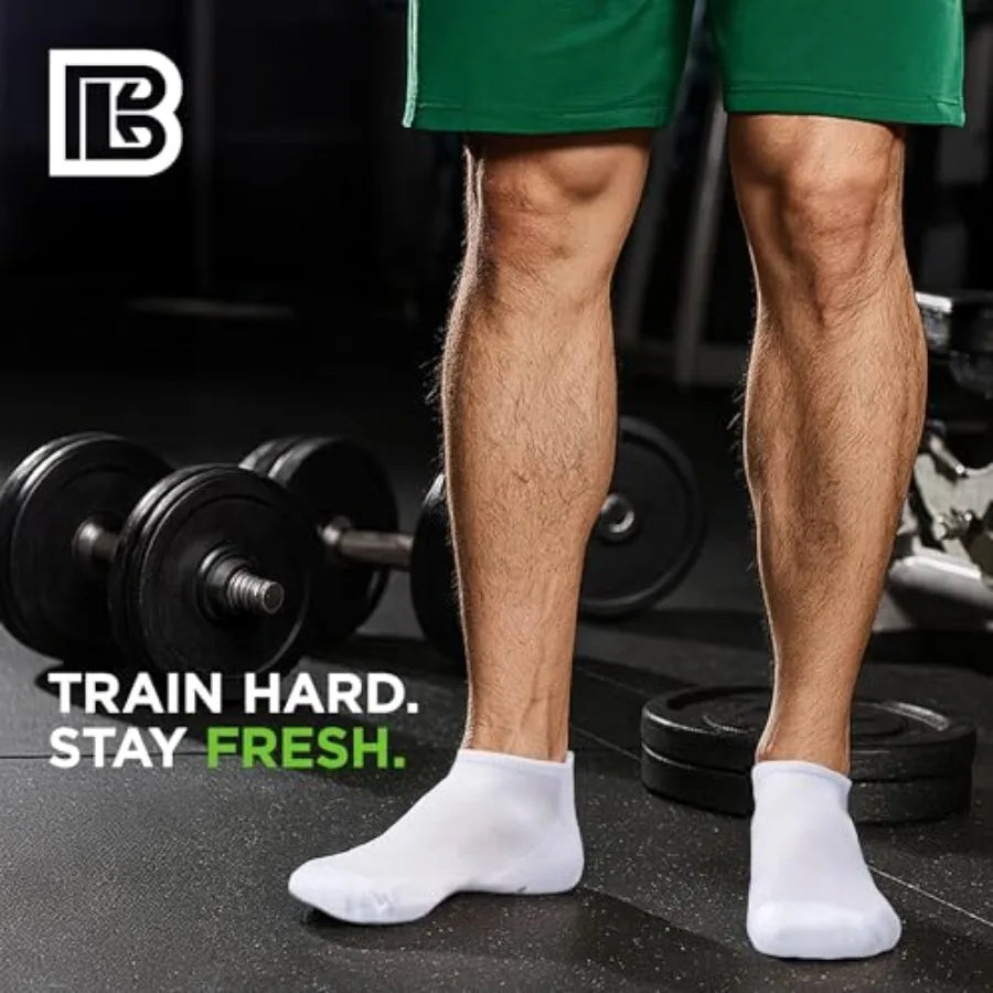 No Show Bamboo Rayon Workout Socks