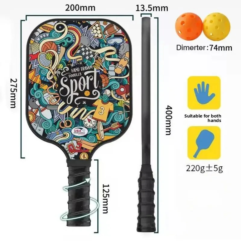 Pickleball Paddles Set Fiberglass