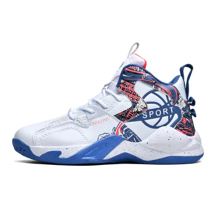 Men's  EVA -Absorbing High-Top Basketball Sneakers
