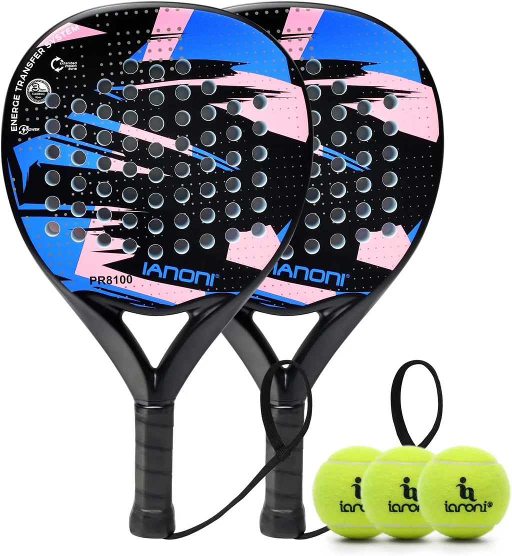 Padel Racket Carbon Fiber Surface