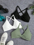 3PCS Seamless Yoga Sports Bra Set