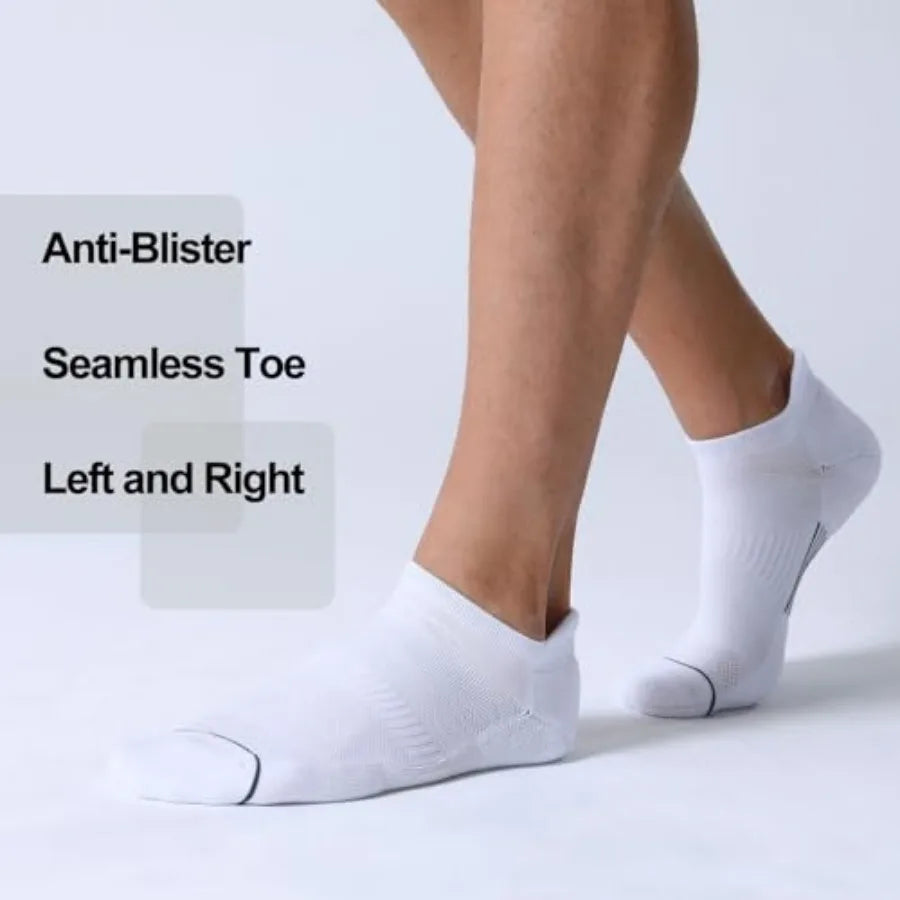 6 Pack Men's Ankle Socks Low Cut