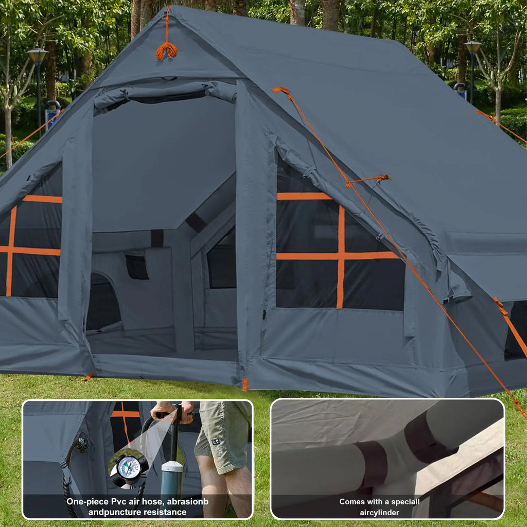 Inflatable Camping Tent With Awning
