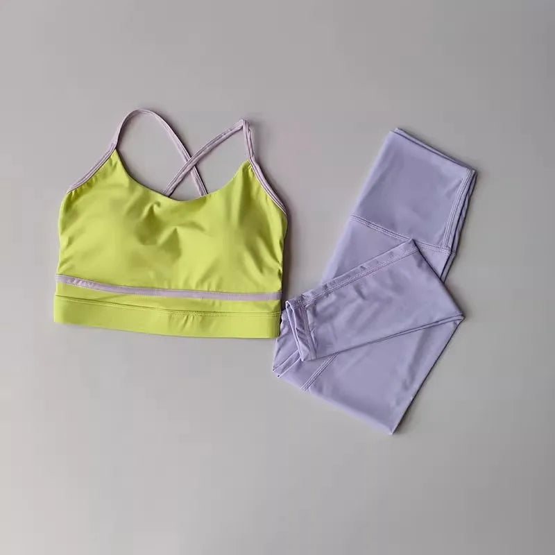Women's Yoga Workout Set 2 Piece