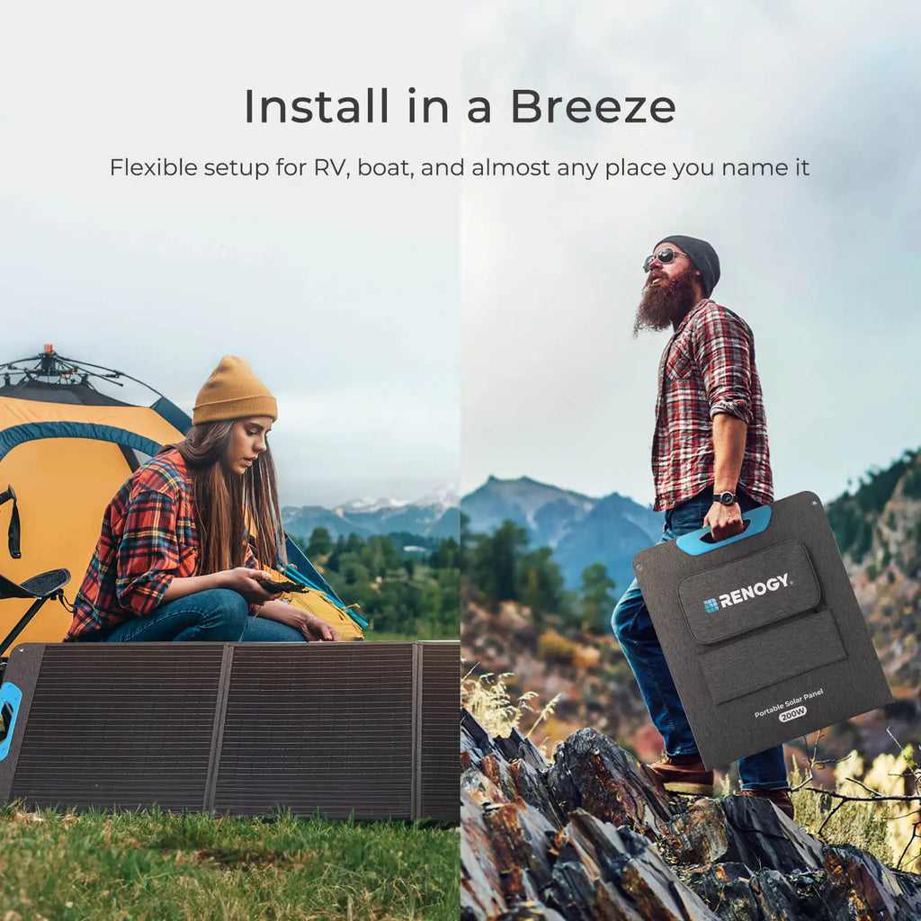 200W Portable Solar Panel