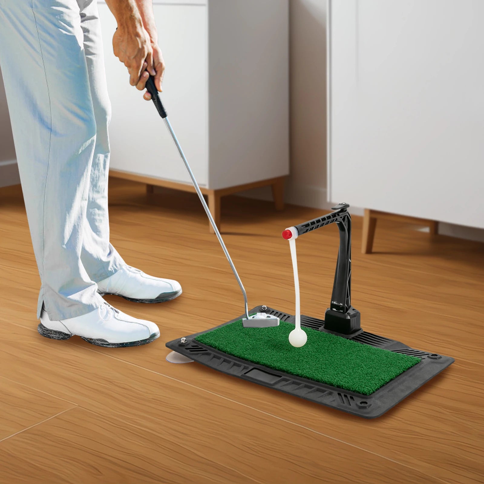 Golf Practice Swing Trainer Adjustable Height
