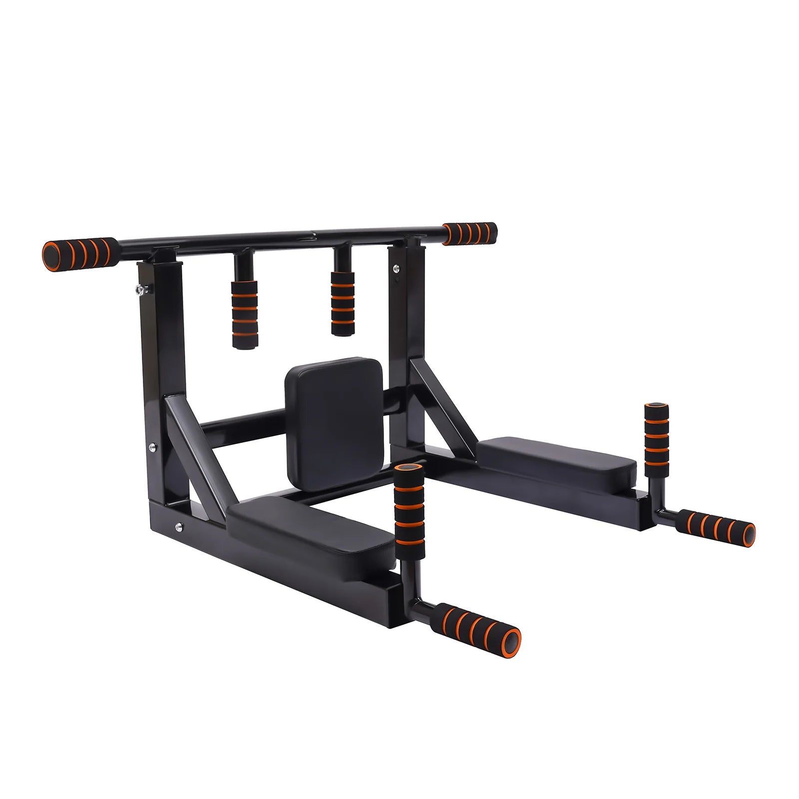 Wall Mounted Pull Up Bar Dip Stand
