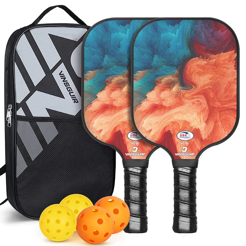 Pickleball Paddles Set Fiberglass