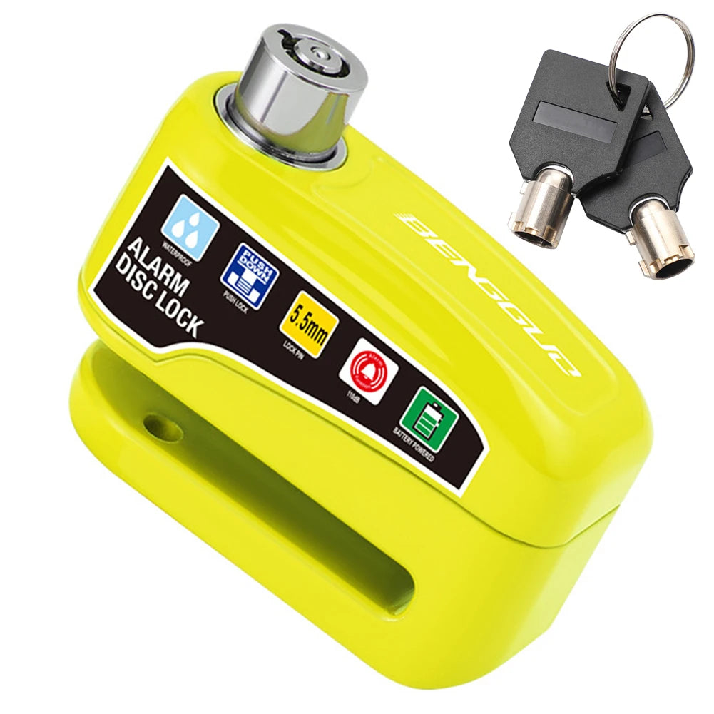Bicycle Alarm Disc Brake Electric Lock