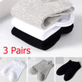 Low Cut Unisex Socks Solid Color