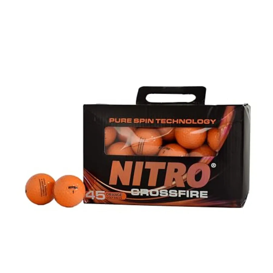 Crossfire 45 Golf Balls, 45- Pack - Orange