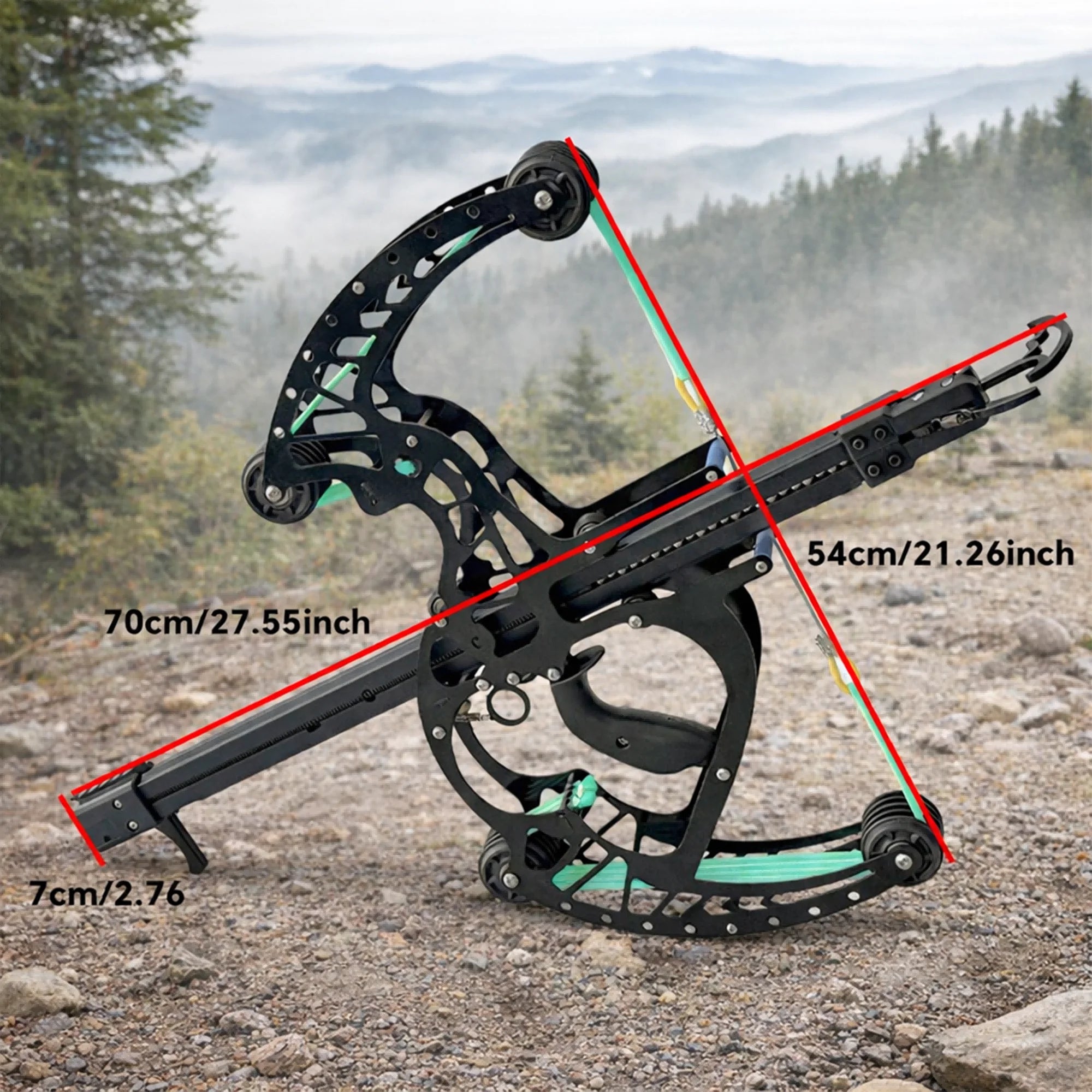 50-round dragon-shaped crossbow