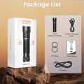 3300LM 6500K Flashlight UV 365nm