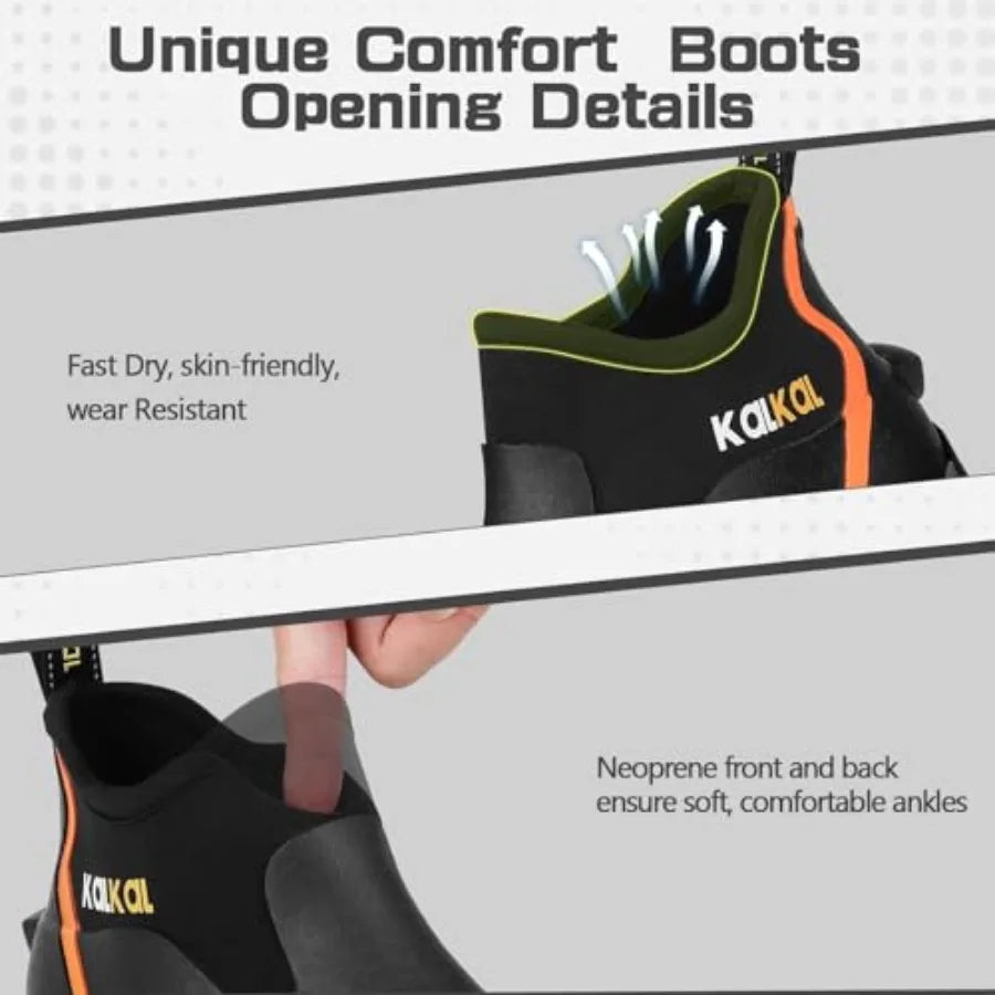 , Men's Rubber BootsWaterproof