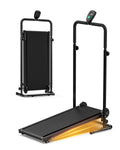 Non-Electric Treadmill with Dual Flywhee