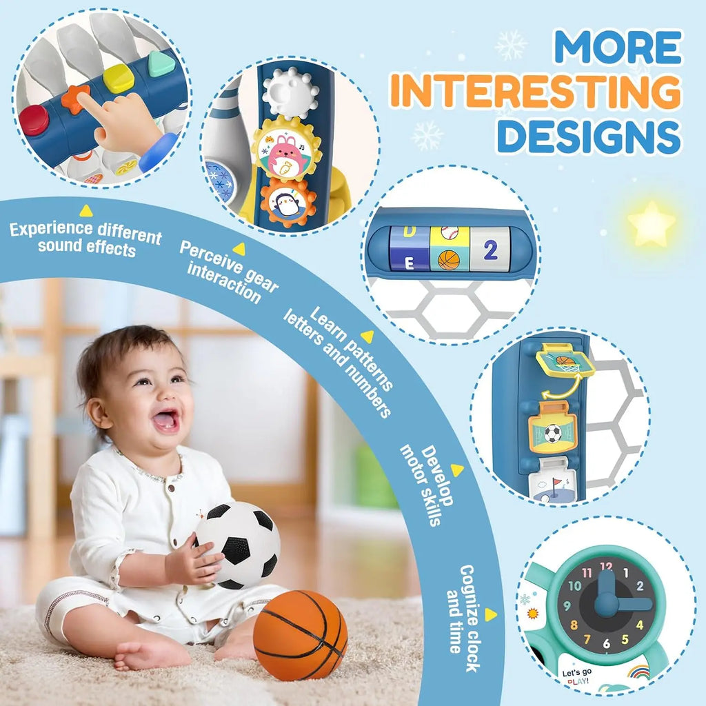 5-in-1 Toddler  Basketball Hoop