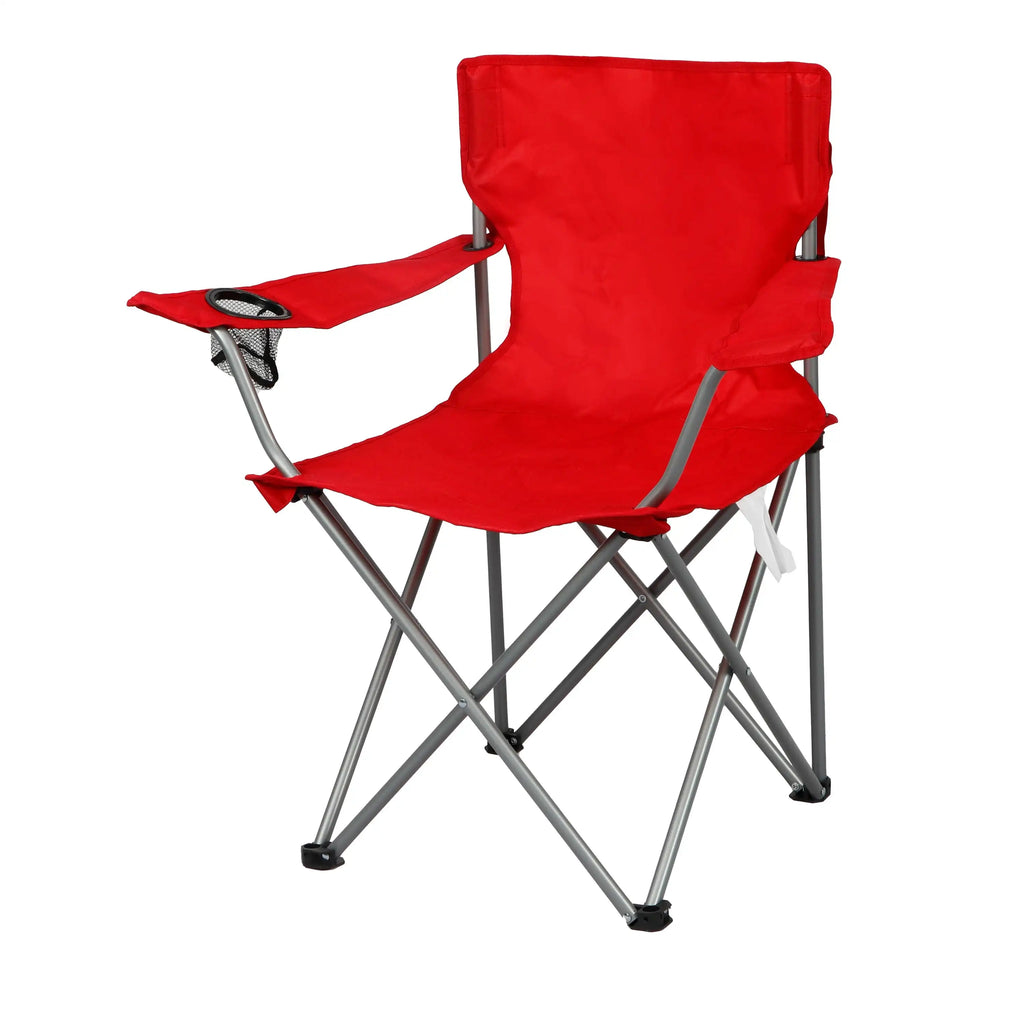Folding Camp Chair with Cup Holder