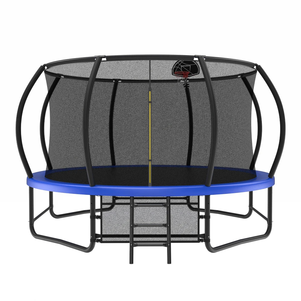 14FT Trampoline with Enclosure