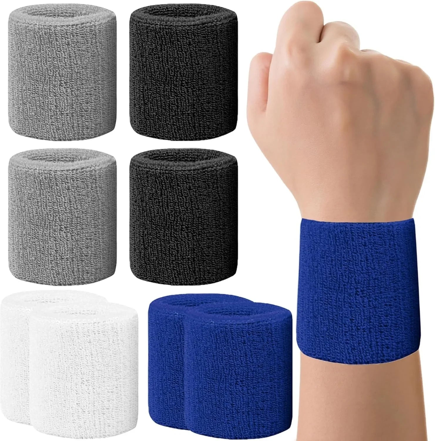 Cotton Wristbands for All Sports