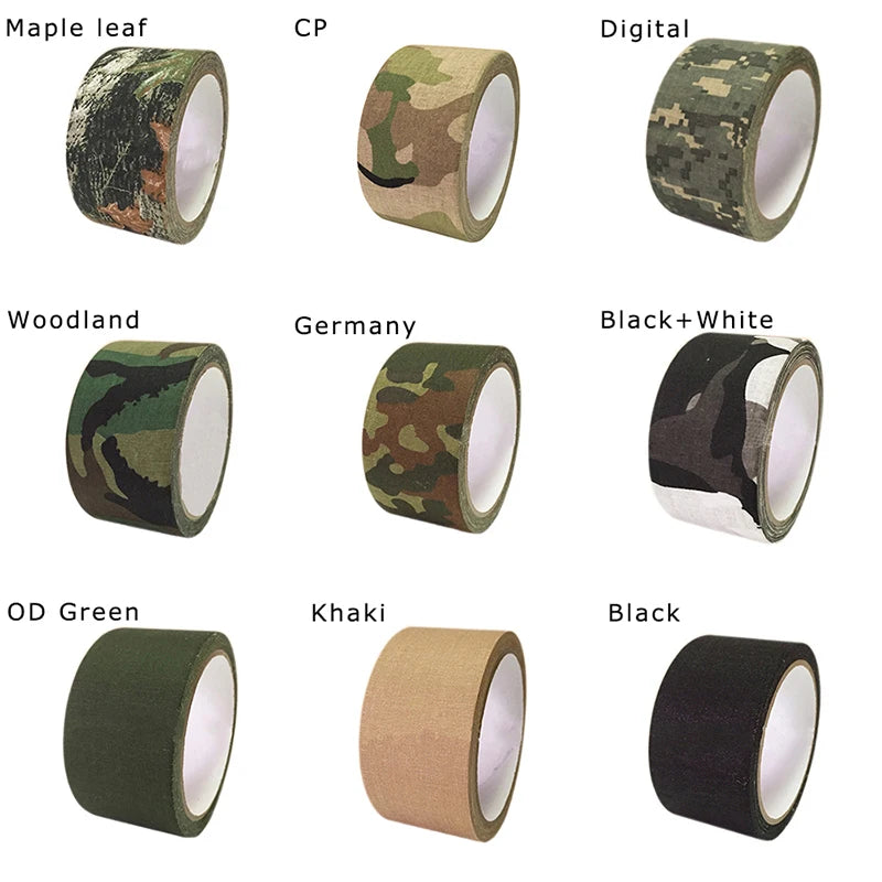 5M Outdoor Camouflage Tape Wrap