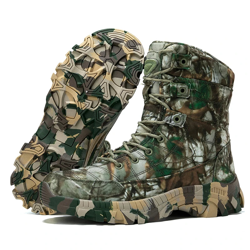 Men's lightweight tactical desert hunting boots
