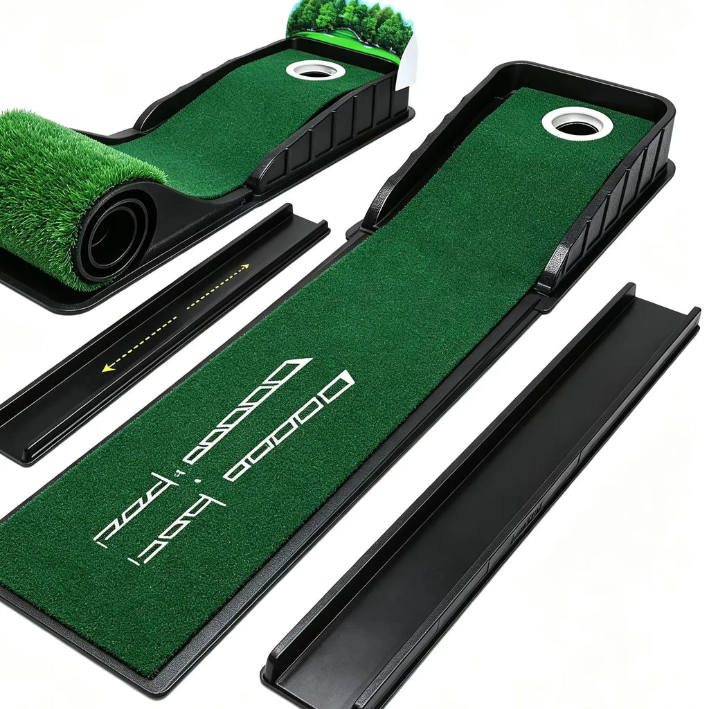 Home portable golf practice ball pad